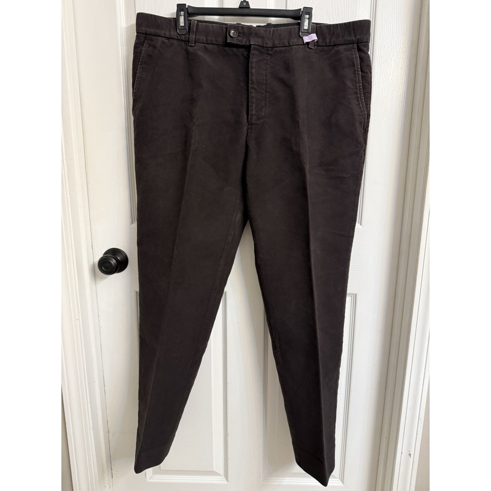 Tom Ford Trousers Pants Men's EU60 42x31 Cotton Straight Leg Flat Front Chino